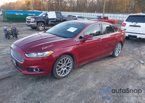 2014 Ford Fusion Titanium from USA, damaged, VIN 3FA6P0K97ER288372